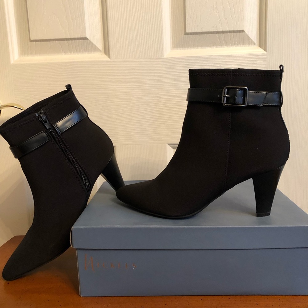 Nickels Black Booties